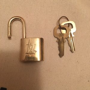Louis Vuitton Lock and key -SOLD